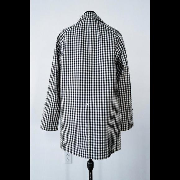 Nanamica Goretex Plaid Black and White Jacket Sz. M - Picture 3 of 7